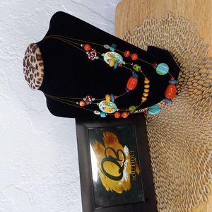 Colorful Three Layer Necklace
